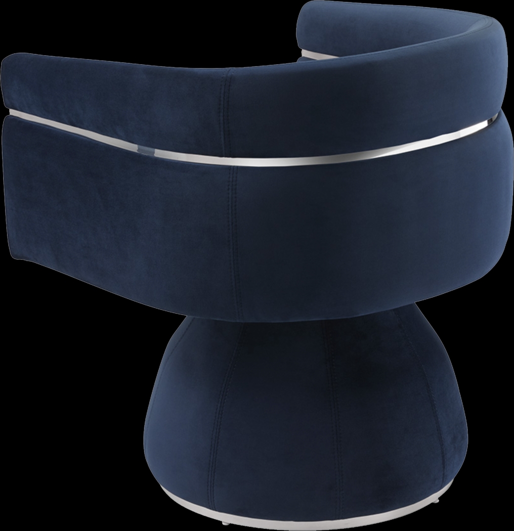 Copplestone Blue Accent Chair - Thumbnail - Image 2