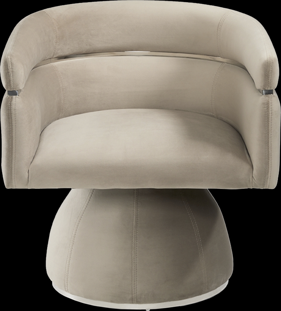 Copplestone Cream Accent Chair - Thumbnail - Image 2