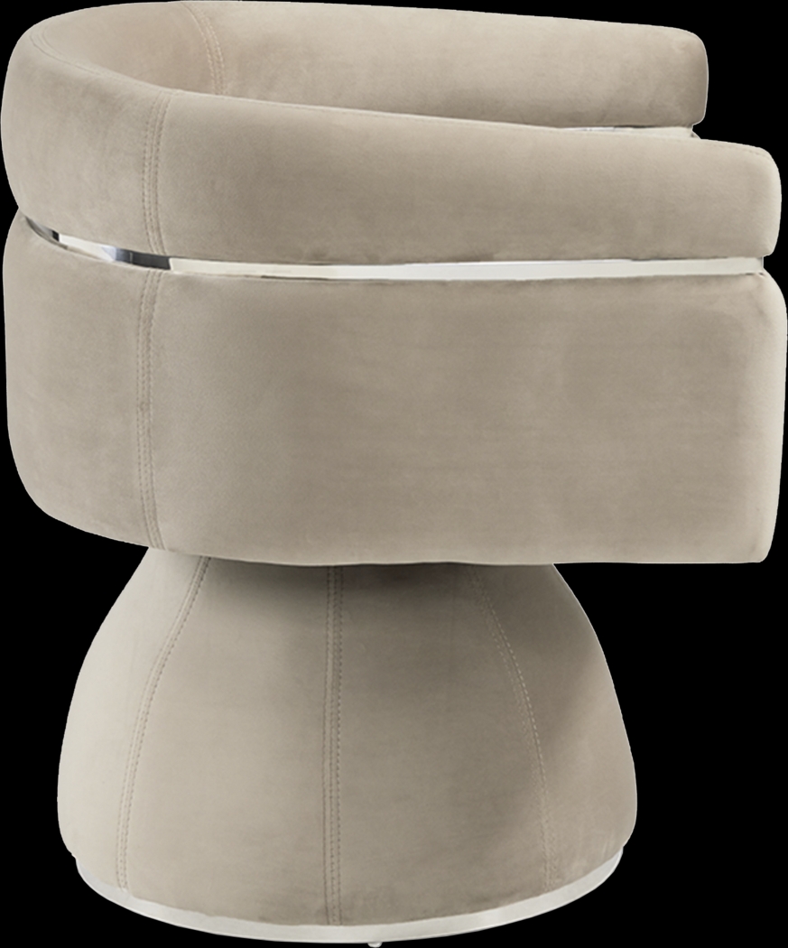 Copplestone Cream Accent Chair - Thumbnail - Image 4