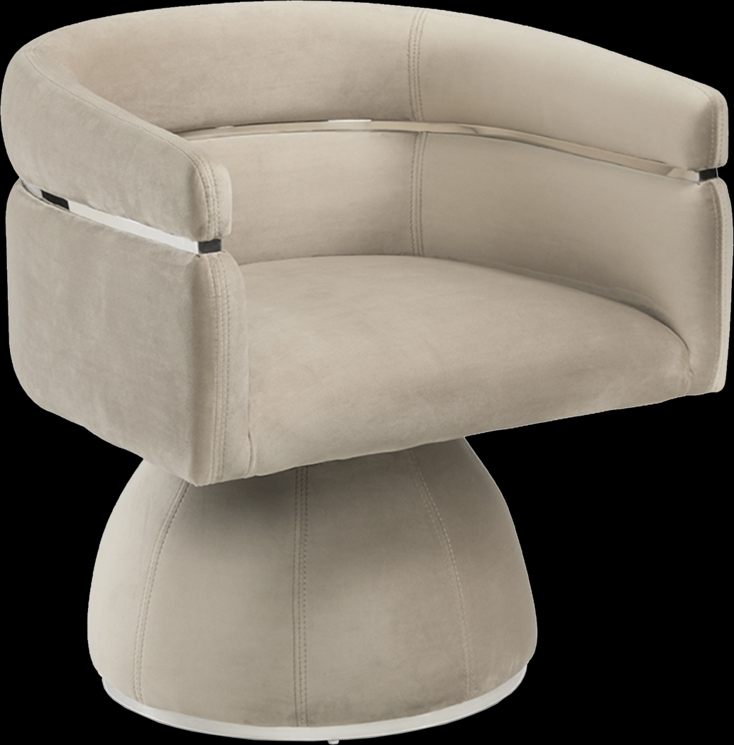Copplestone Cream Accent Chair - Thumbnail - Image 1