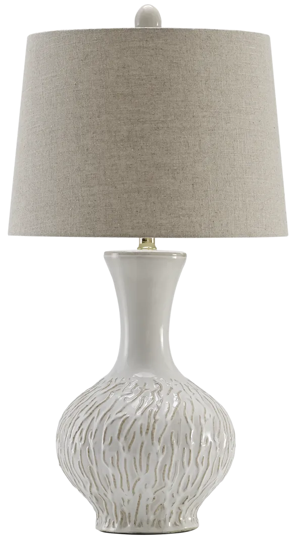 white lamp