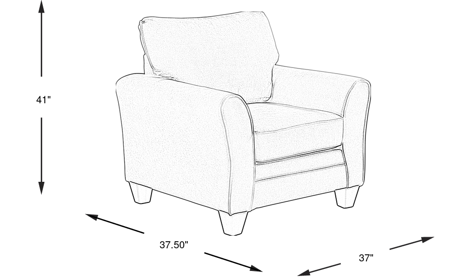 Dimension Image. Please refer to the Dimension Tab on this page for dimension details.