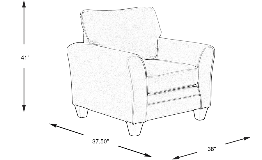 Dimension Image. Please refer to the Dimension Tab on this page for dimension details.