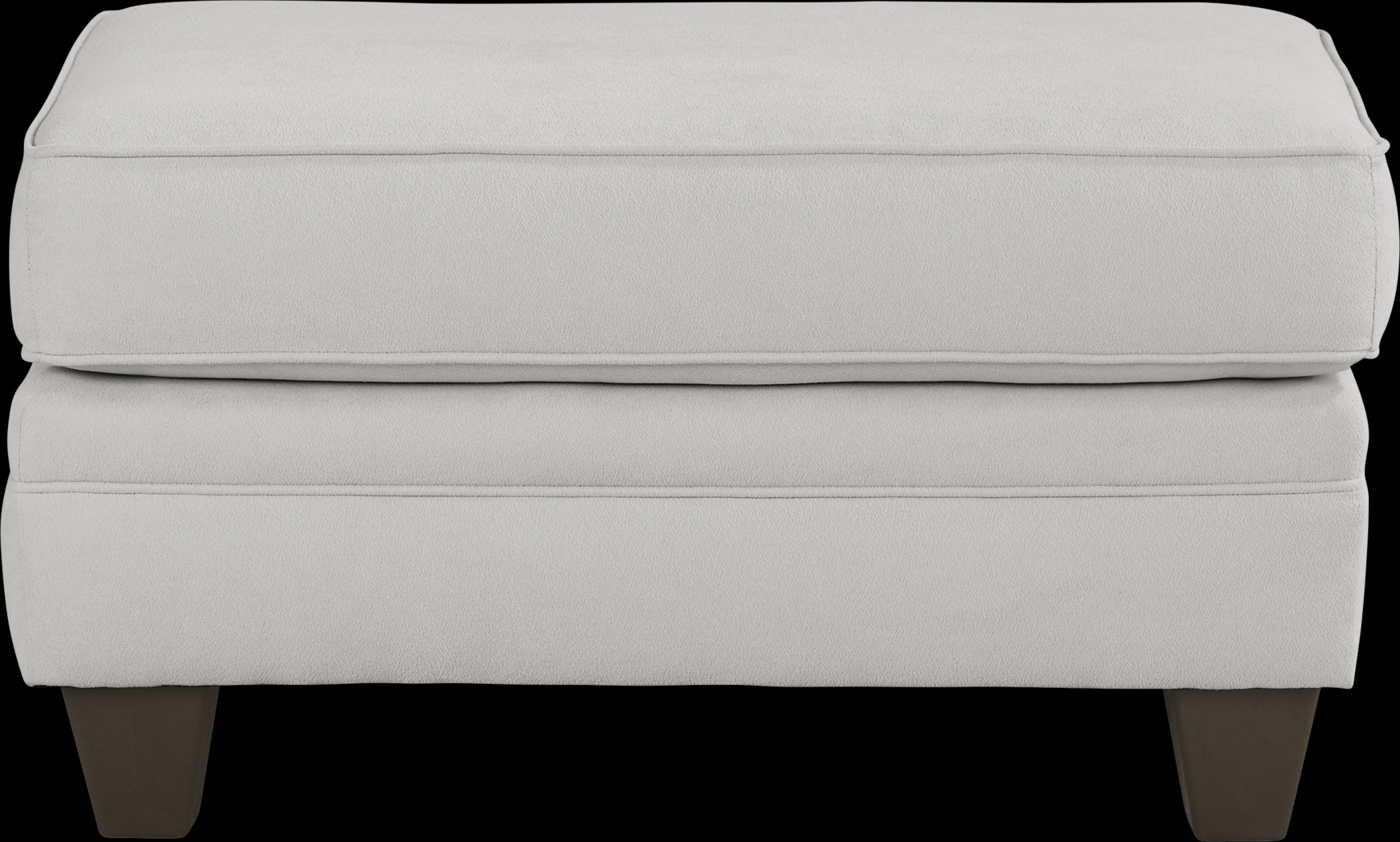 Coralville Gray Ottoman - Thumbnail - Image 2