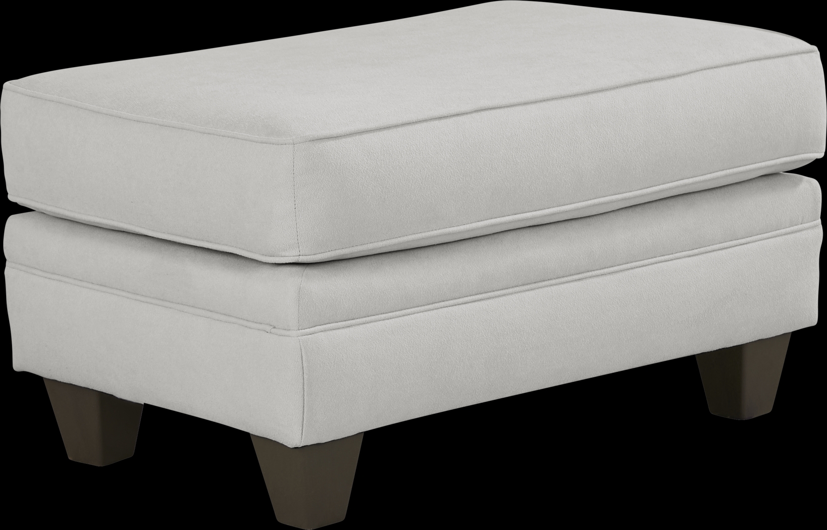 Coralville Gray Ottoman - Thumbnail - Image 1