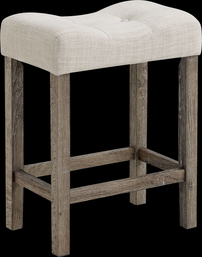 Coralwood Natural Counter Bar Stool Set - Thumbnail - Image 4