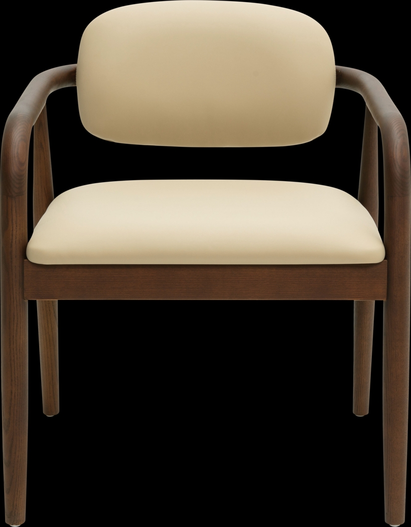 Corbly I Taupe Arm Chair - Thumbnail - Image 3