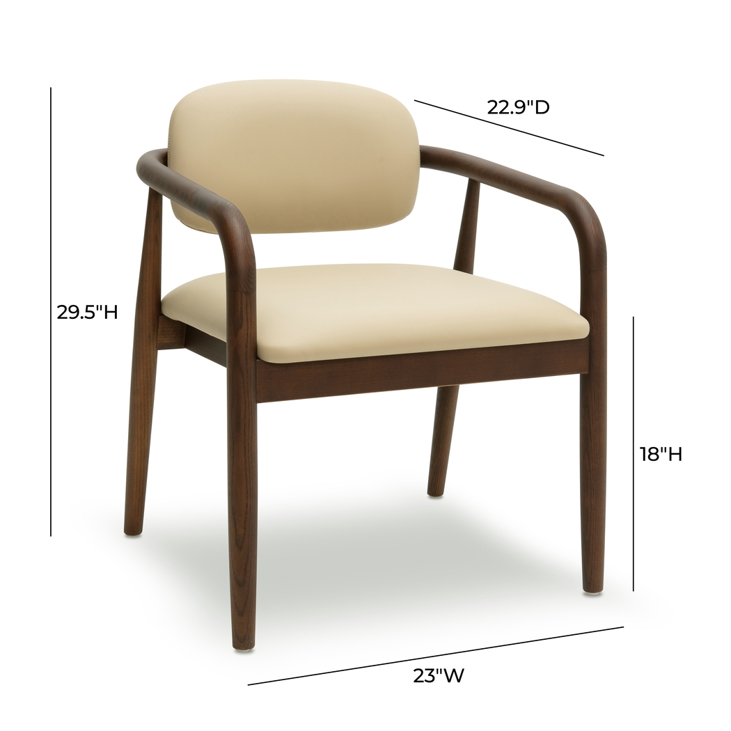 Corbly I Taupe Arm Chair - Thumbnail - Image 6