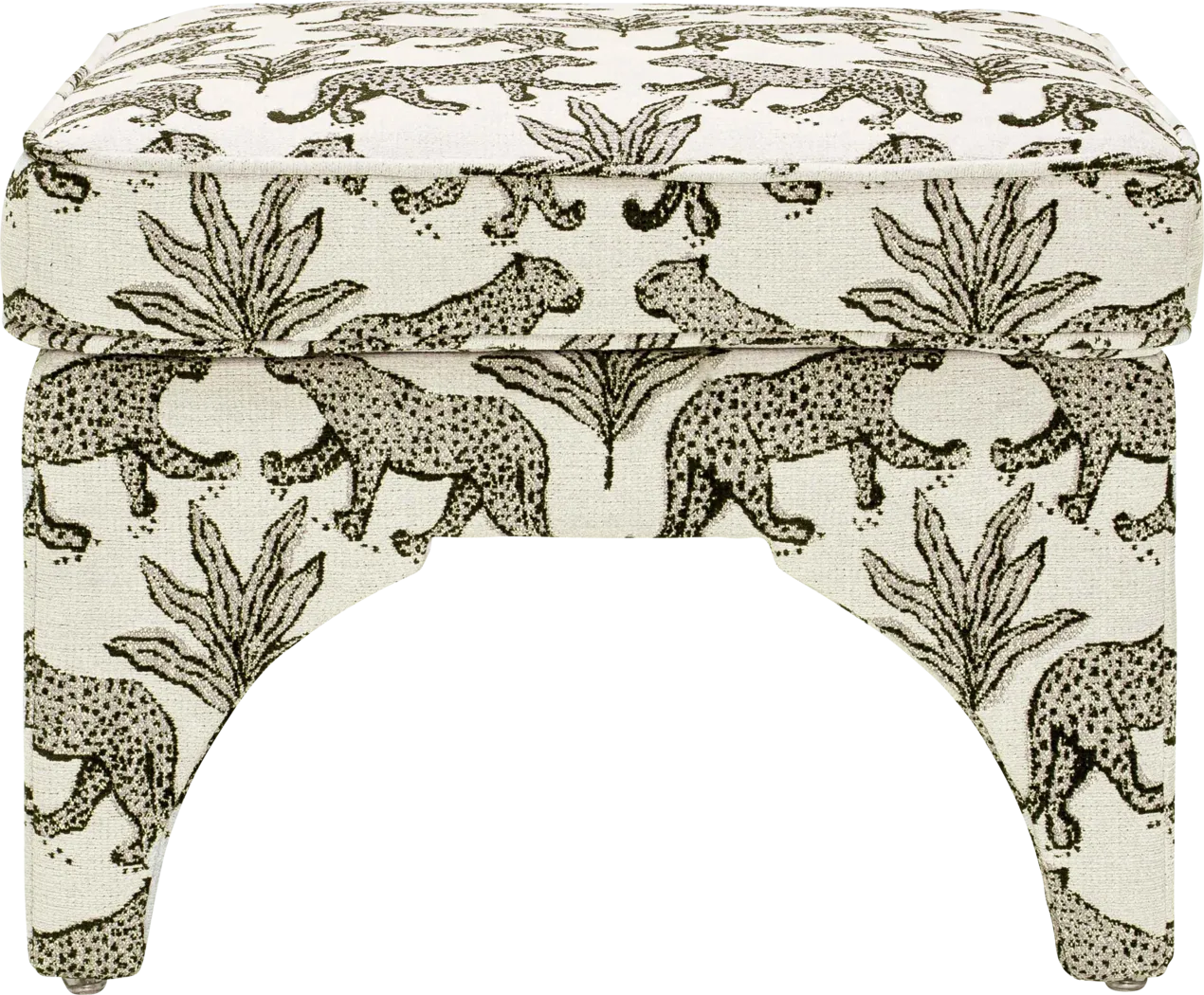 Corboro Taupe Ottoman - Thumbnail - Image 3