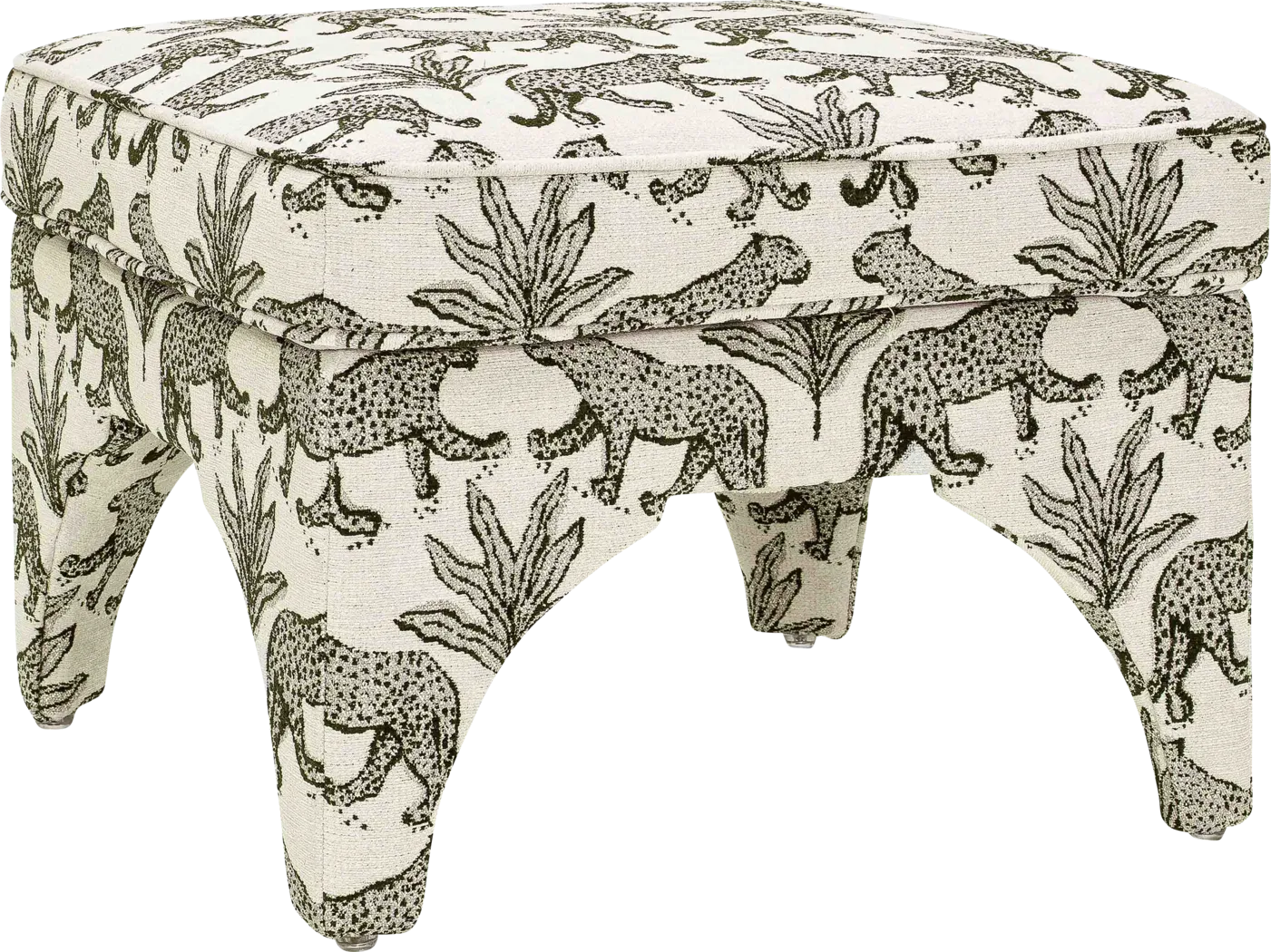 Corboro Taupe Ottoman - Thumbnail - Image 1