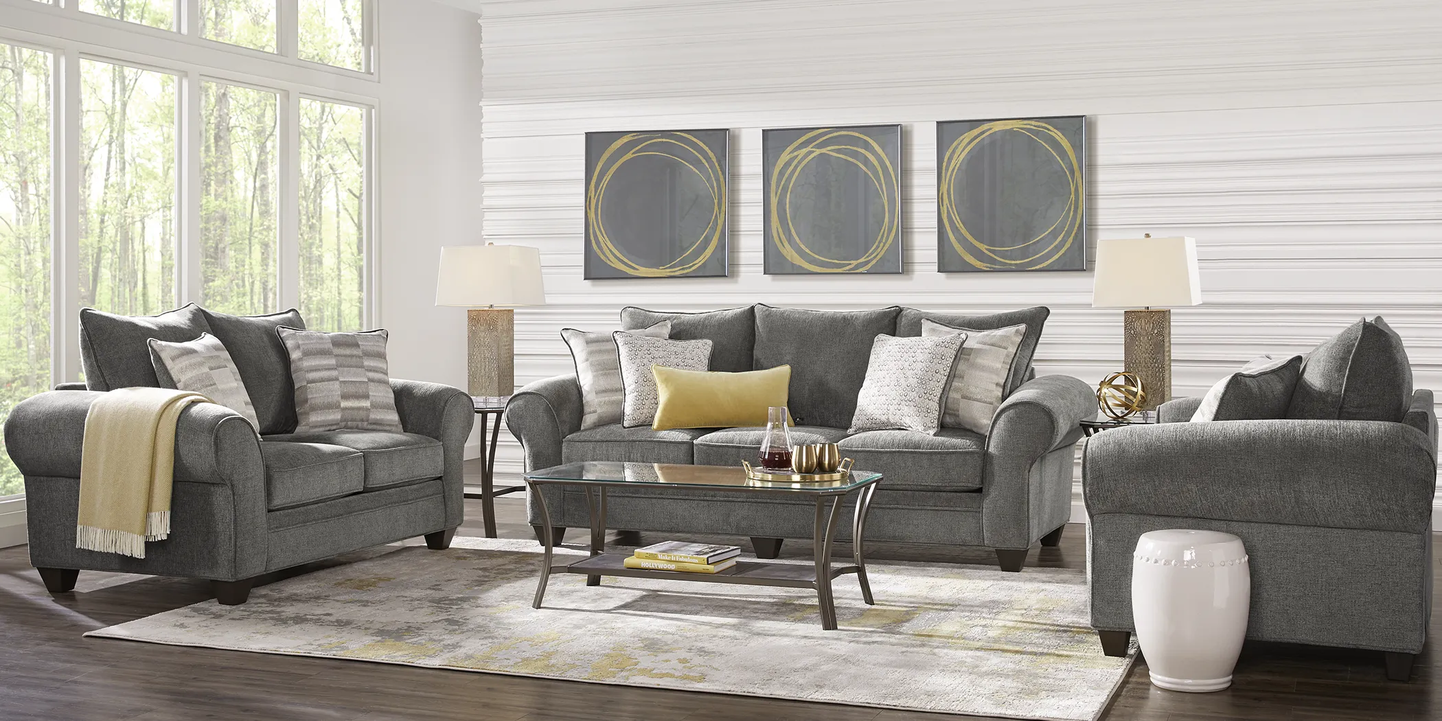 Cordelia Gray 7 Pc Living Room - Thumbnail - Image 1