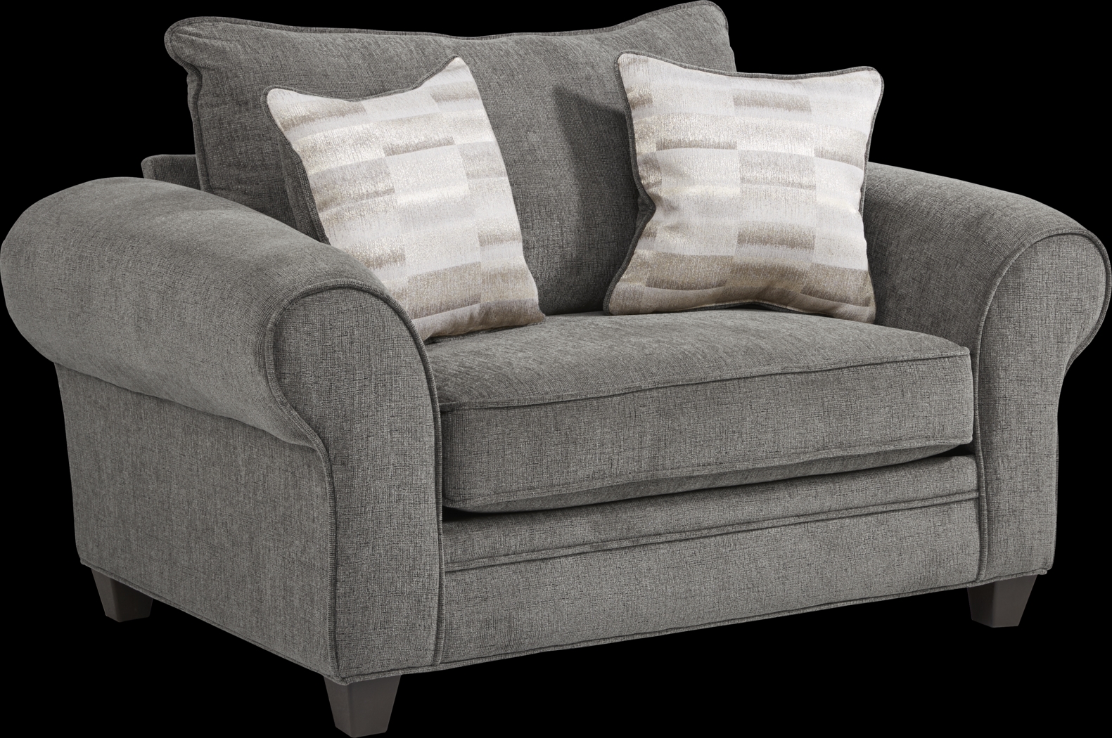 Cordelia Gray Chair - Thumbnail - Image 1