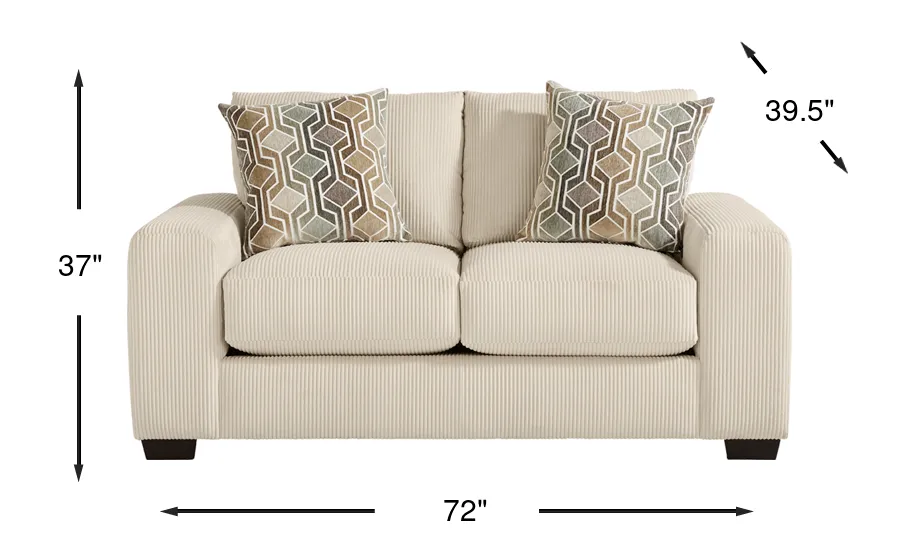 Dimension Image. Please refer to the Dimension Tab on this page for dimension details.