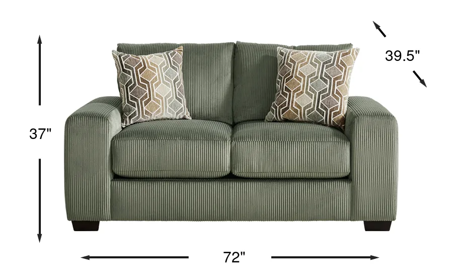 Dimension Image. Please refer to the Dimension Tab on this page for dimension details.