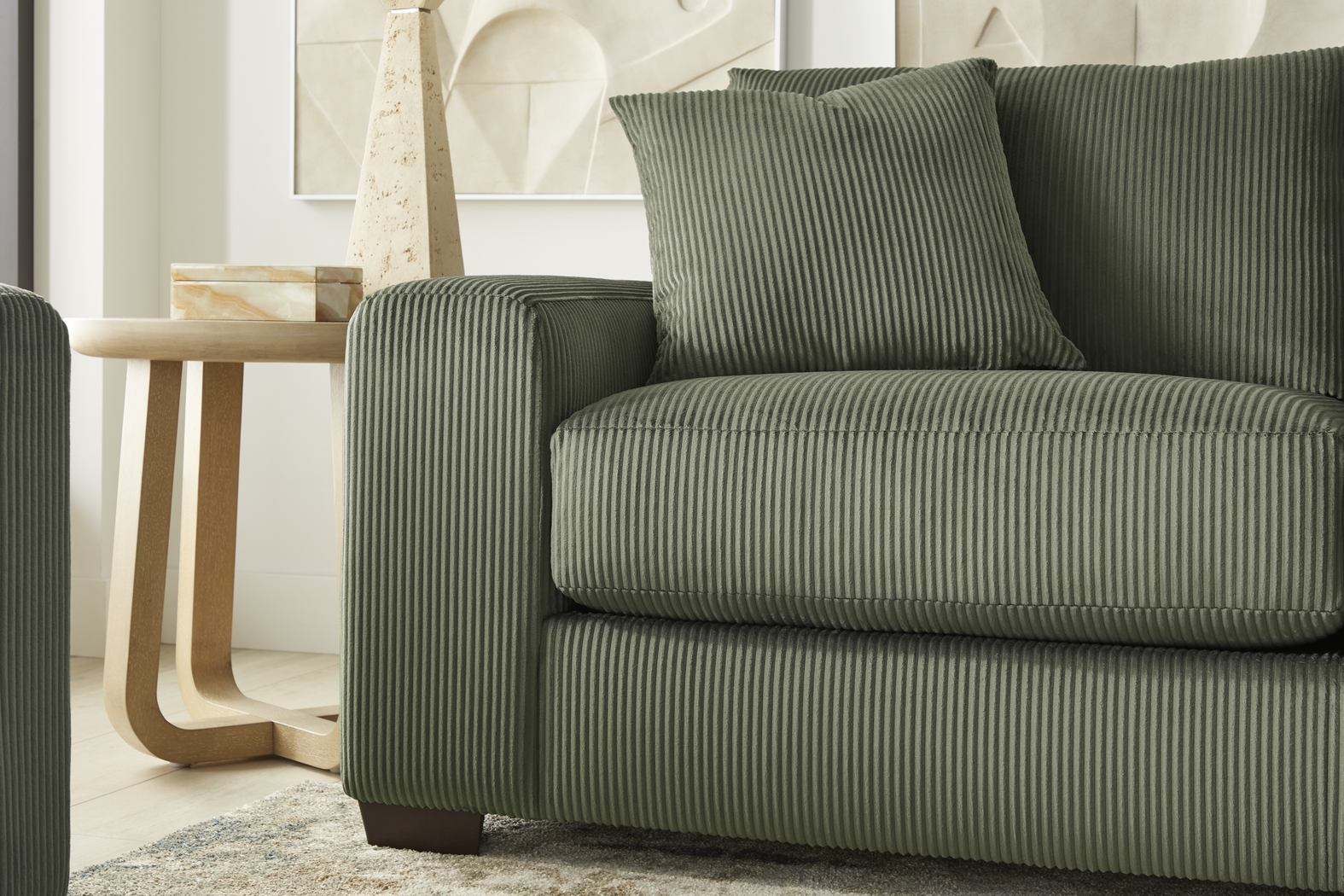 The Challenge Green Sleeper Sofa - Thumbnail - Image 3