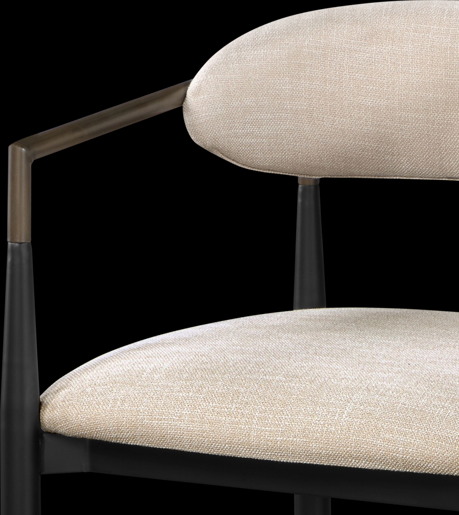 Cordorniz Beige Dining Chair, Set of 2 - Thumbnail - Image 5