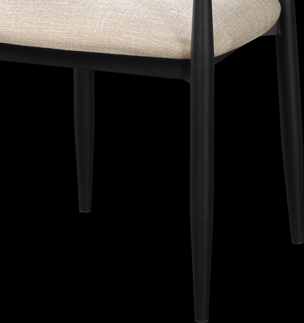 Cordorniz Beige Dining Chair, Set of 2 - Thumbnail - Image 6