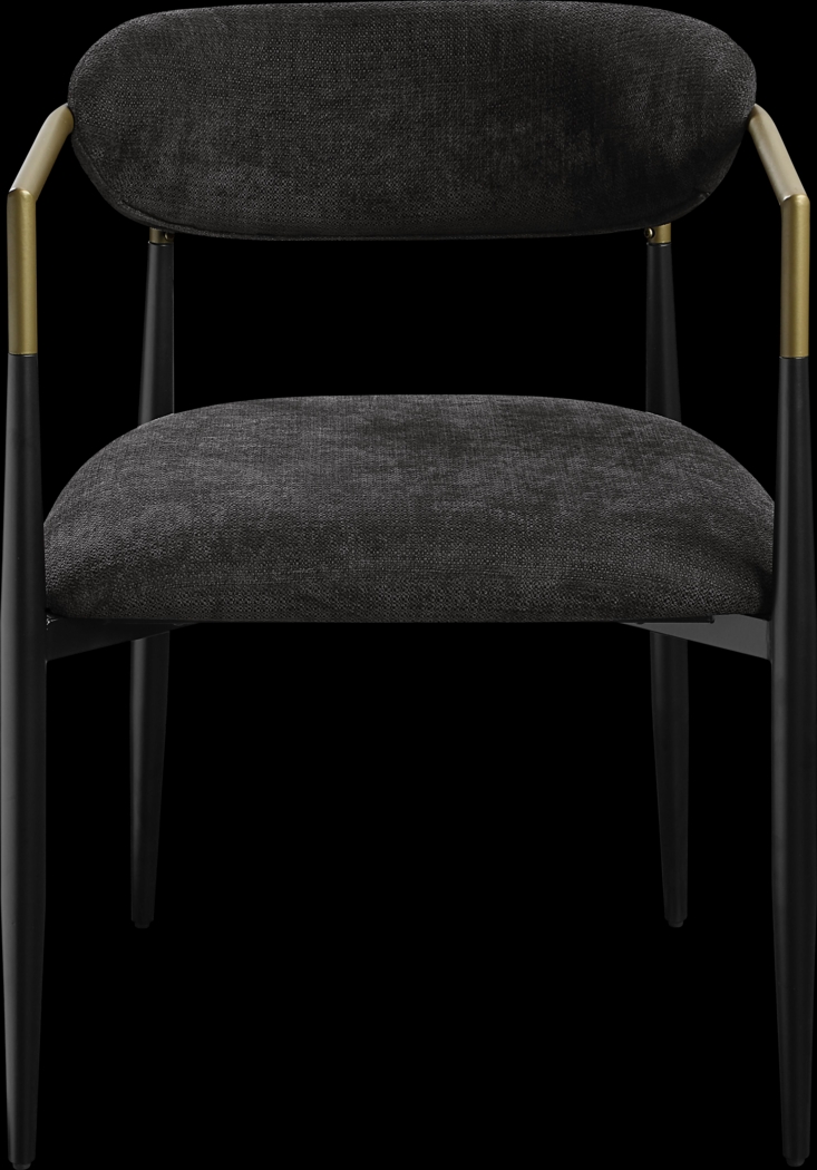 Cordorniz Black Dining Chair, Set of 2 - Thumbnail - Image 2