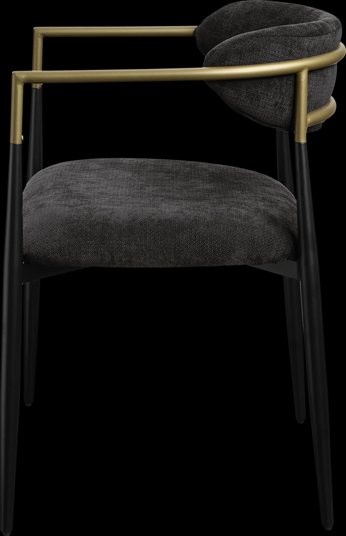 Cordorniz Black Dining Chair, Set of 2 - Thumbnail - Image 3