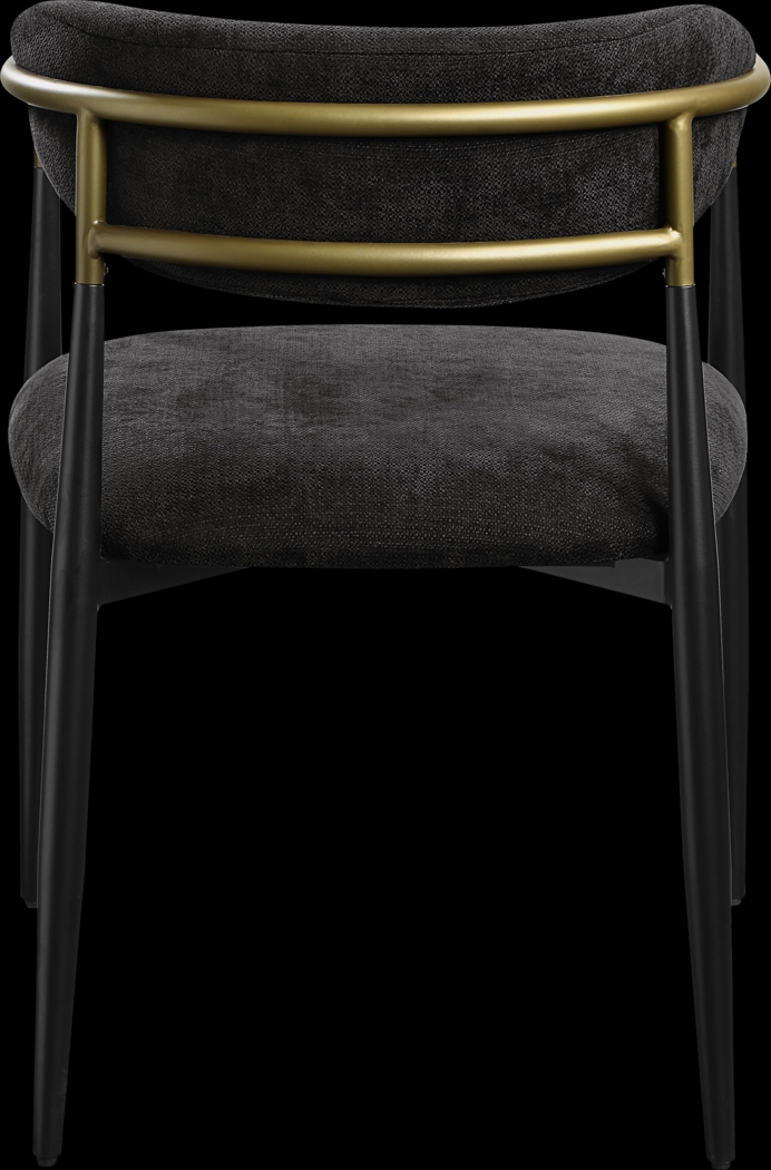 Cordorniz Black Dining Chair, Set of 2 - Thumbnail - Image 4