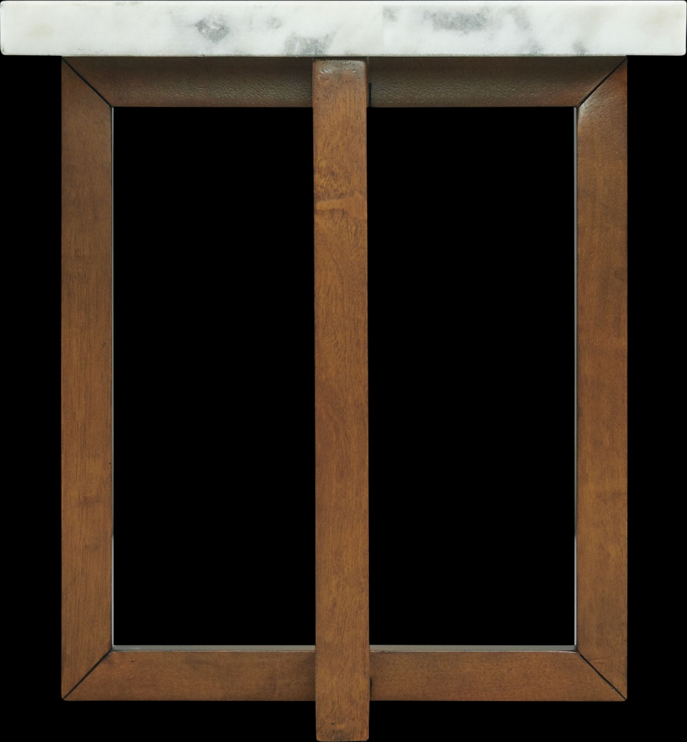 Coregate White End Table - Thumbnail - Image 6