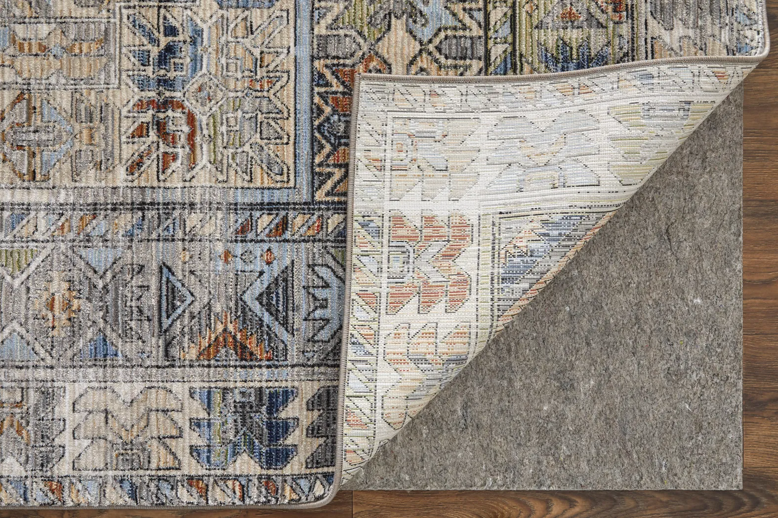 Coreison Gray 6'7 x 9'6 Rug - Thumbnail - Image 5