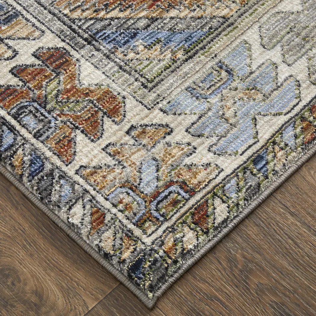 Coreison Gray 6'7 x 9'6 Rug - Thumbnail - Image 7