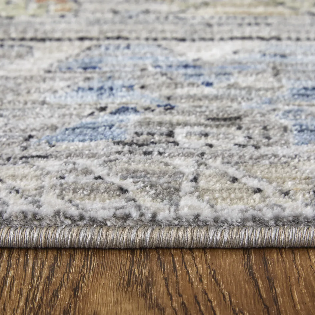 Coreison Gray 6'7 x 9'6 Rug - Thumbnail - Image 8