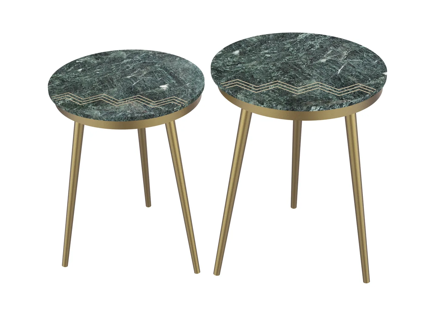 Corelana Green Nesting Table, Set of 2 - Thumbnail - Image 3