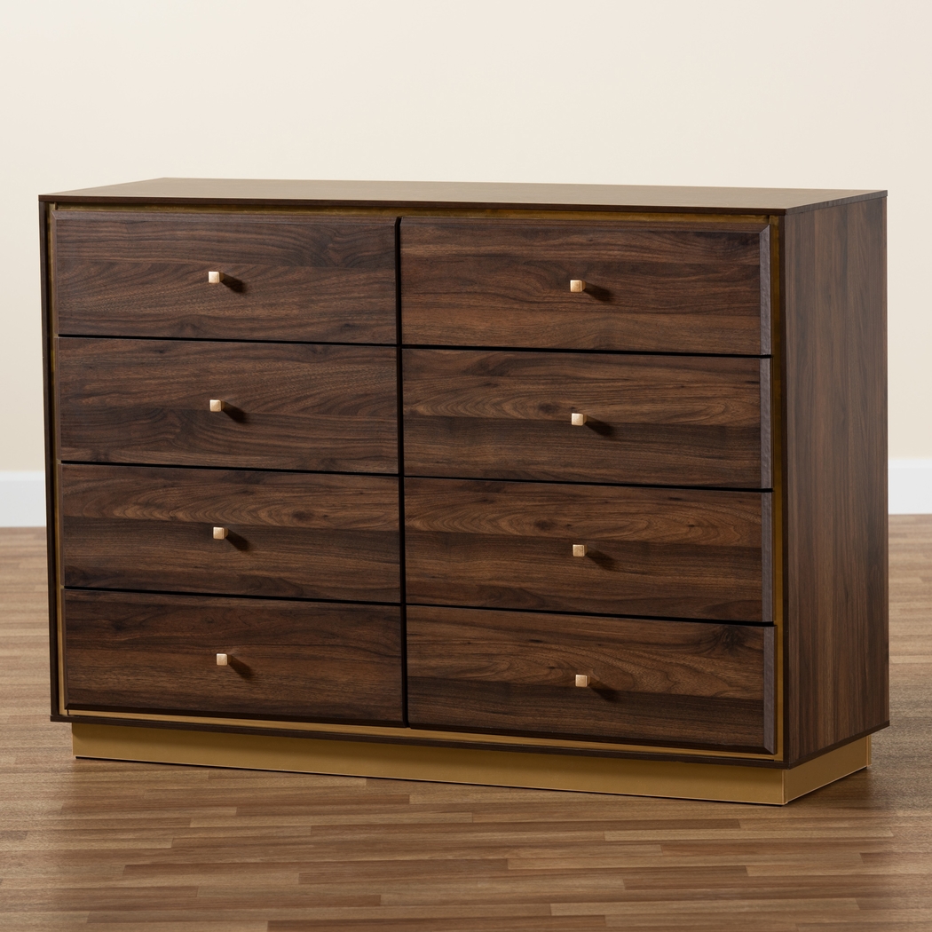 Corenna Walnut Dresser - Thumbnail - Image 3