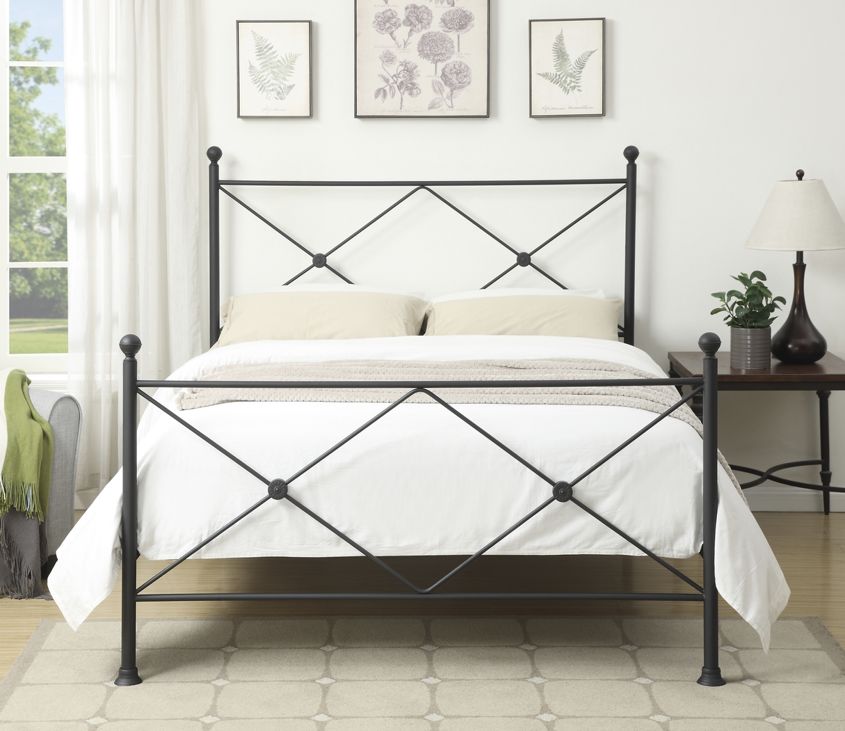 Corinna Black Queen Post Bed - Thumbnail - Image 6