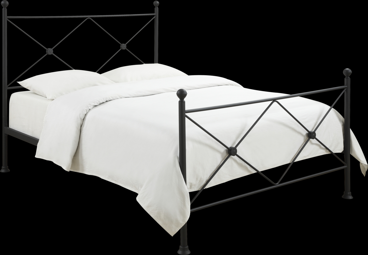 Corinna Black Queen Post Bed - Thumbnail - Image 1