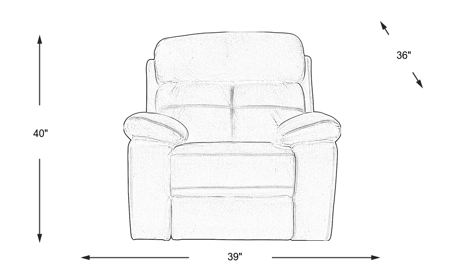 Dimension Image. Please refer to the Dimension Tab on this page for dimension details.
