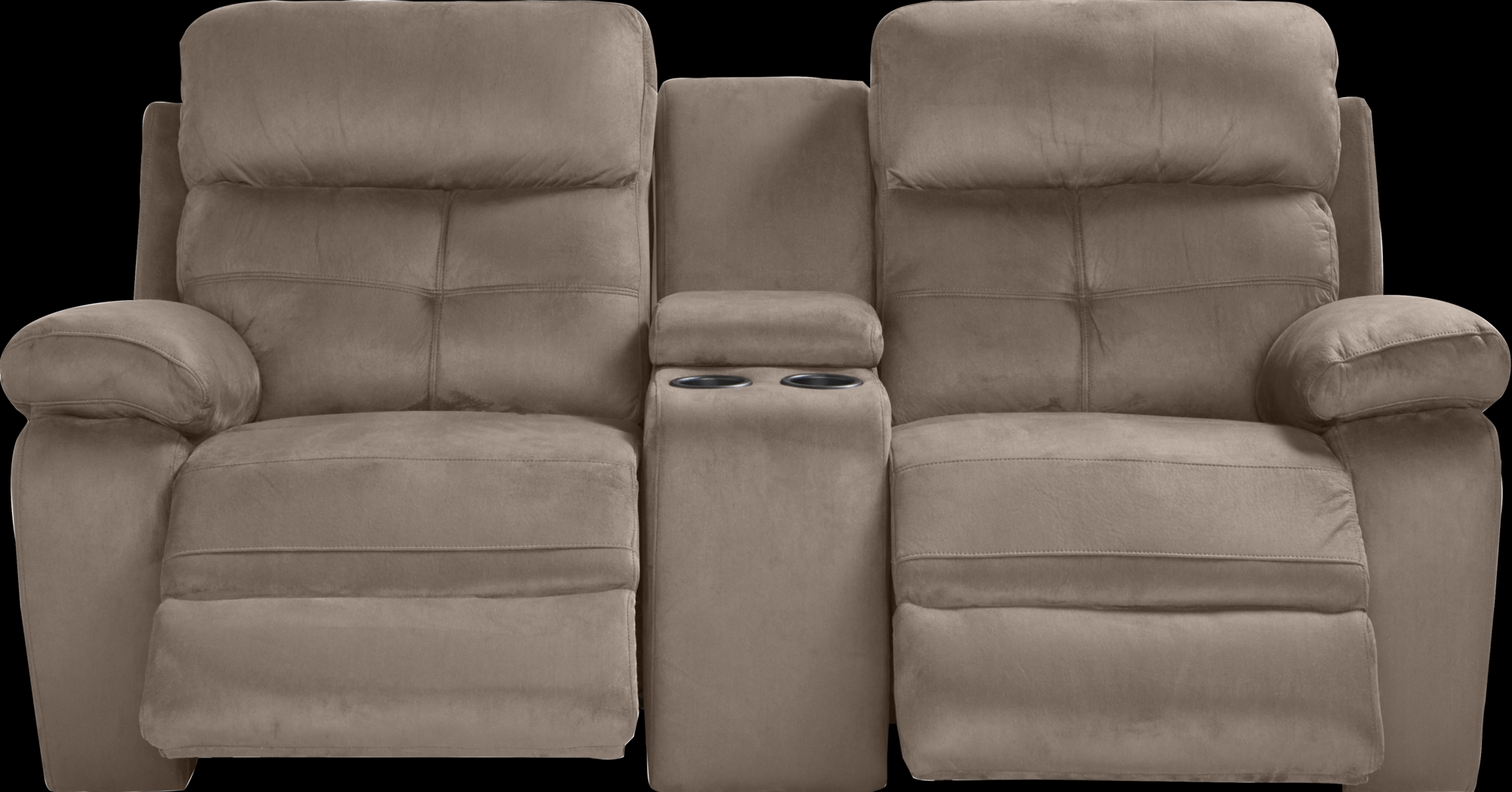 Corinne Stone Reclining Console Loveseat - Thumbnail - Image 2