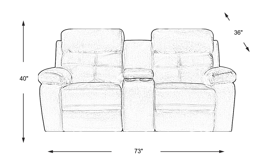 Dimension Image. Please refer to the Dimension Tab on this page for dimension details.