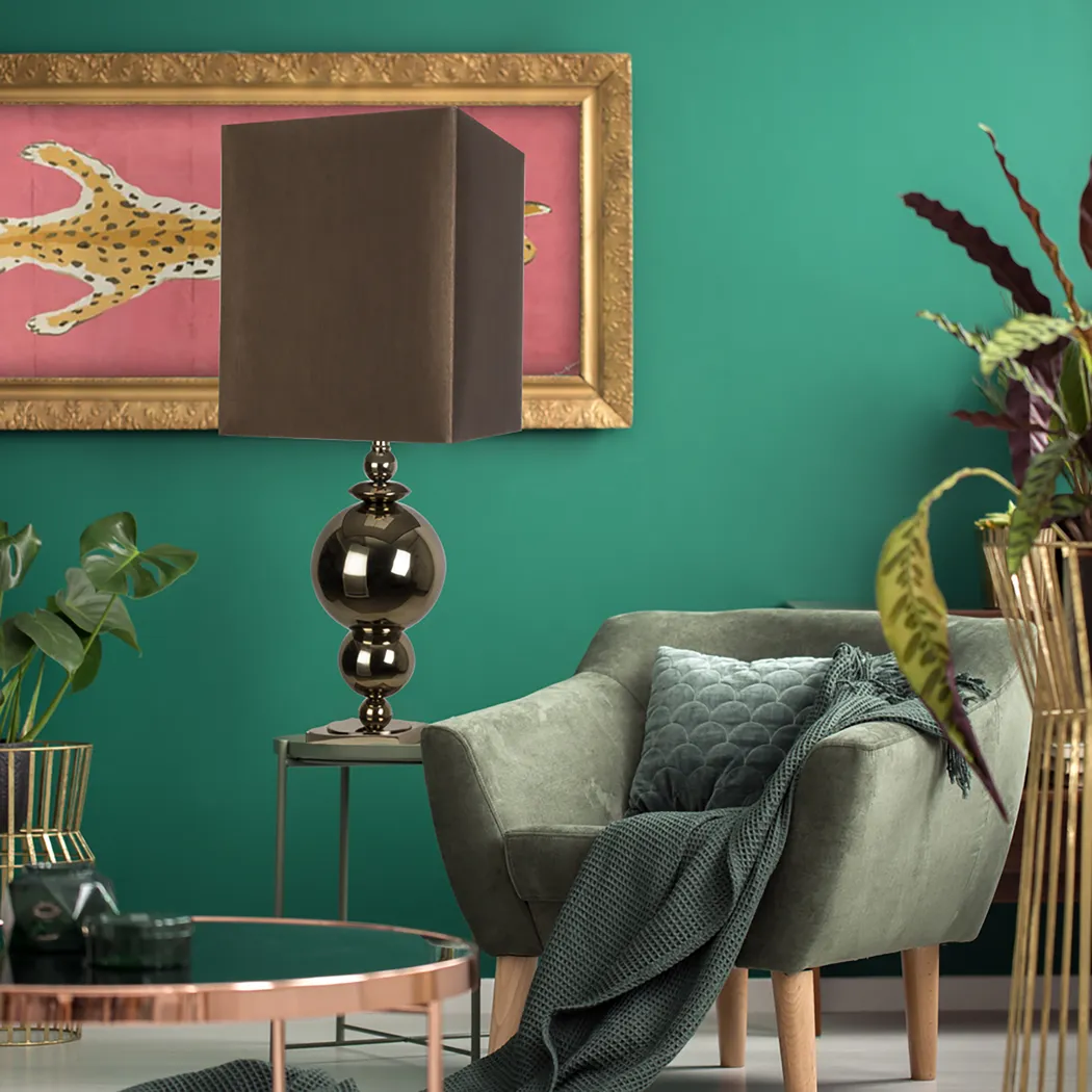 Corinth Antique Silver Table Lamp - Thumbnail - Image 2