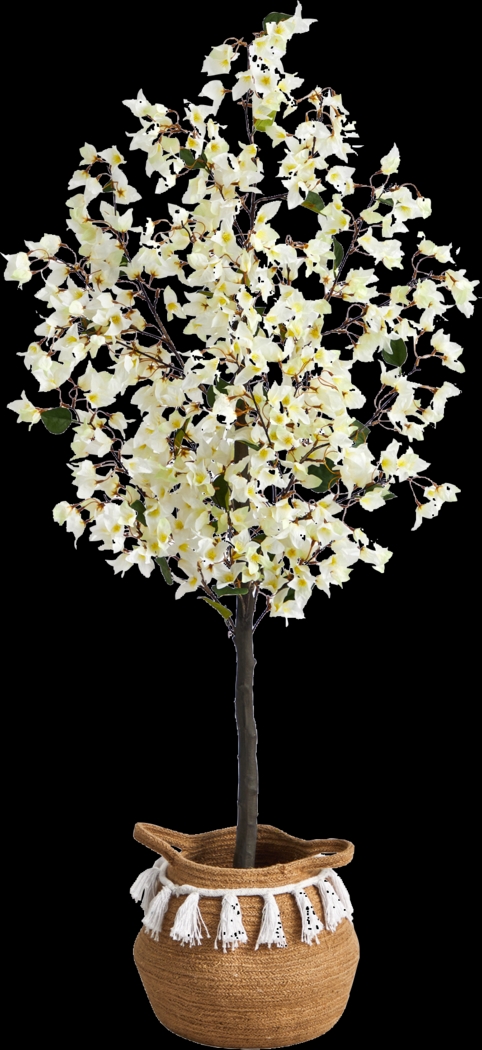Corintia II White Tree with Basket - Thumbnail - Image 1