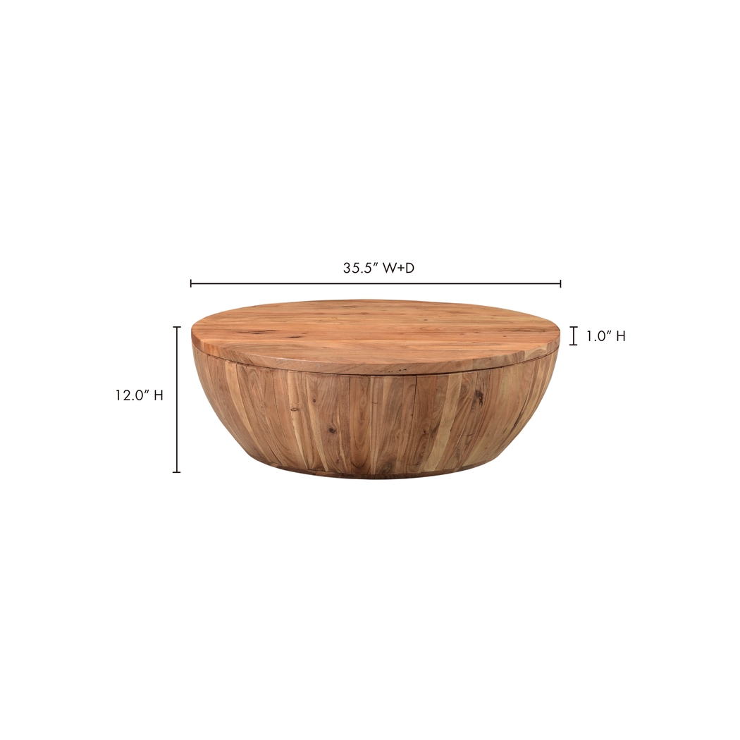 Corkwood Brown Storage Cocktail Table - Thumbnail - Image 7