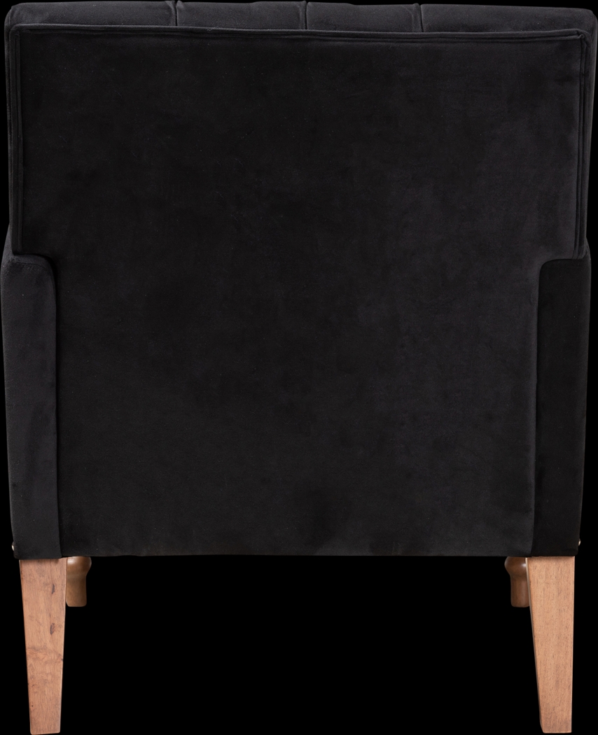 Corlandt Black Accent Chair - Thumbnail - Image 4