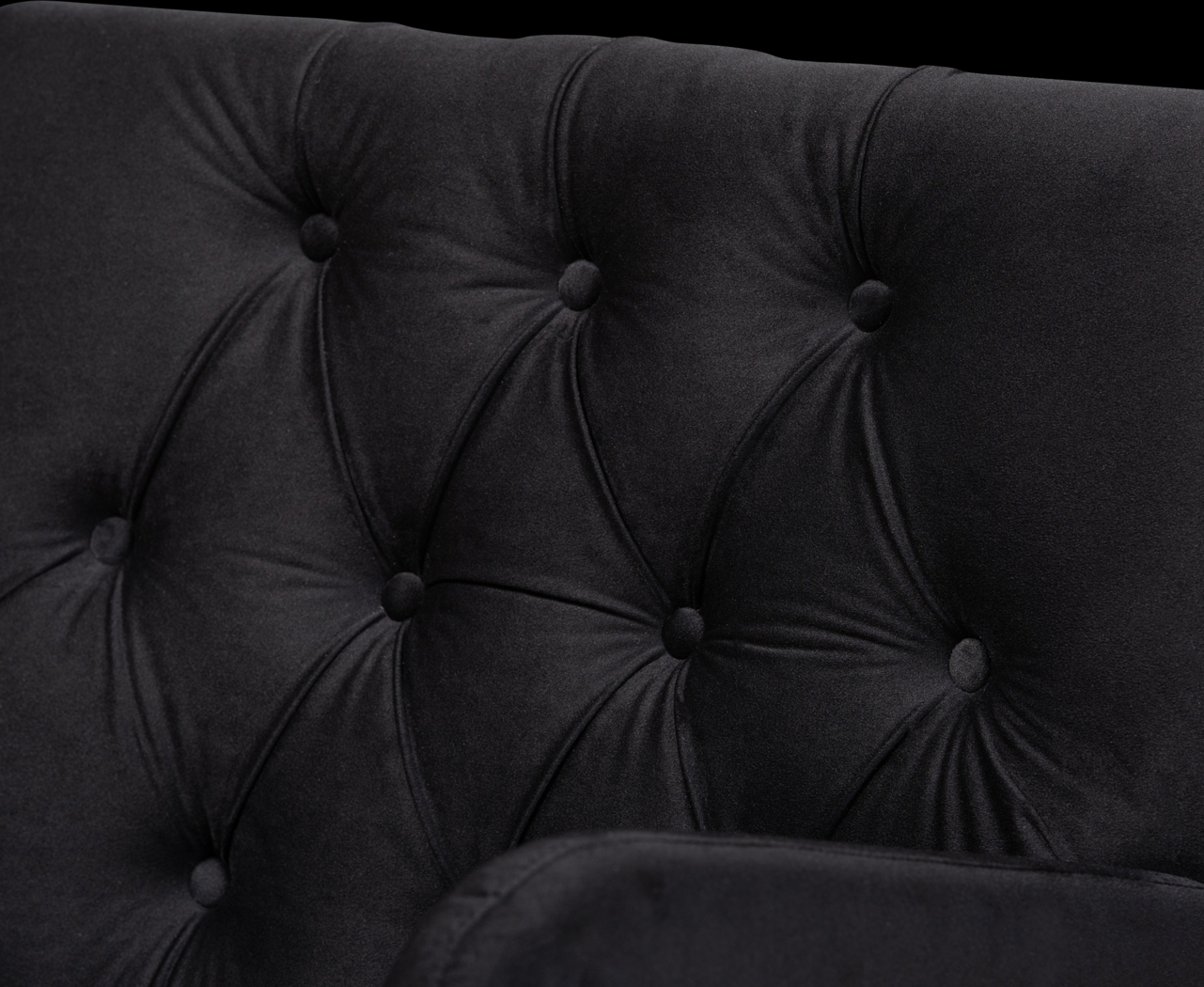 Corlandt Black Accent Chair - Thumbnail - Image 5