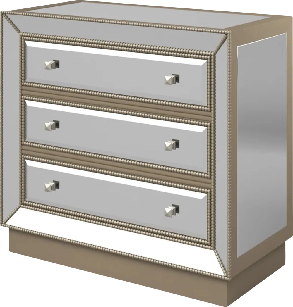 Corlina Beige Accent Cabniet - Thumbnail - Image 7