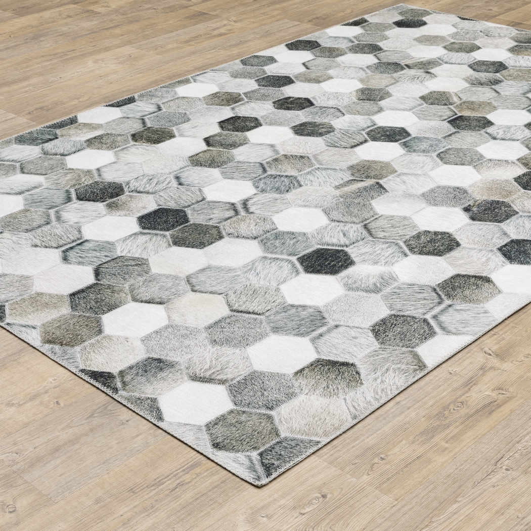 Cormier Gray 2' x 8'1 Rug - Thumbnail - Image 2