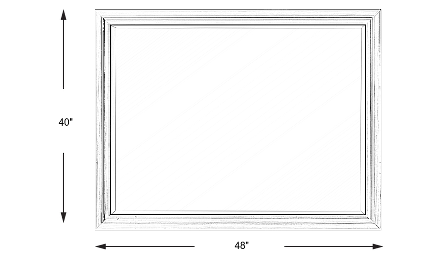 Dimension Image. Please refer to the Dimension Tab on this page for dimension details.