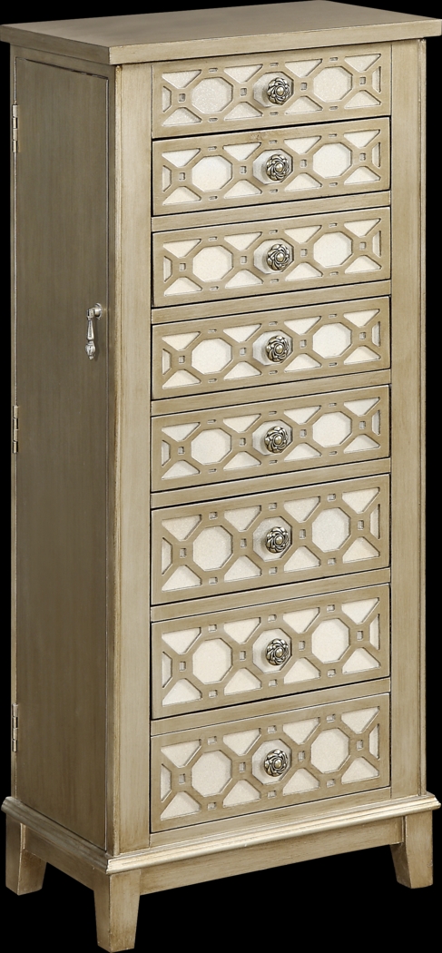 Cornelia Gold Jewelry Armoire - Thumbnail - Image 1