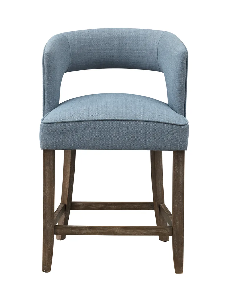 Cornelion Blue Counter Height Stool - Thumbnail - Image 2