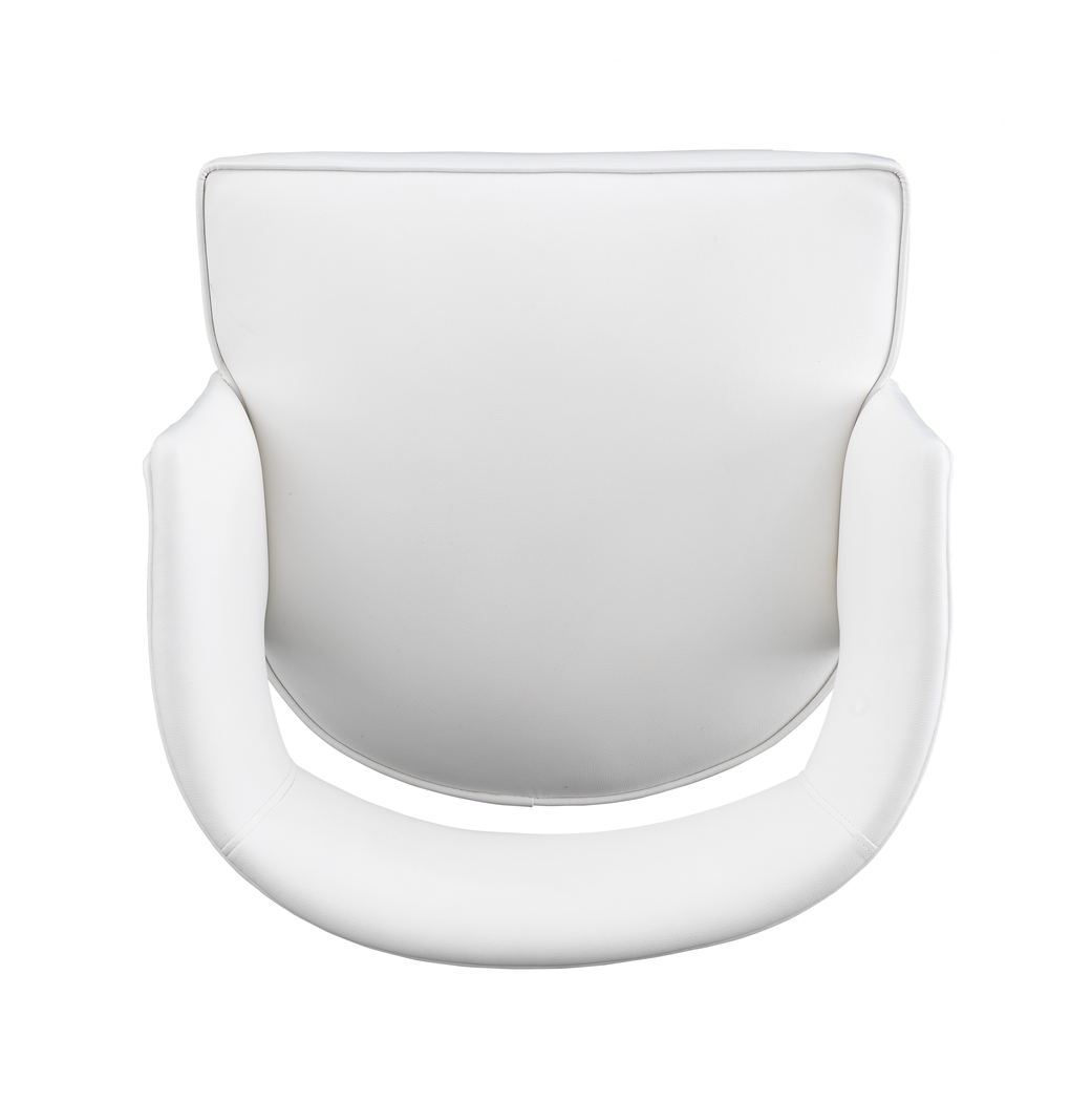 Cornelion White Counter Height Stool - Thumbnail - Image 4