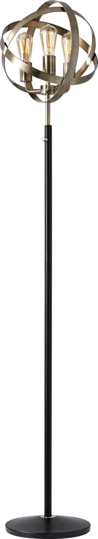 Cornish Black Floor Lamp - Thumbnail - Image 1