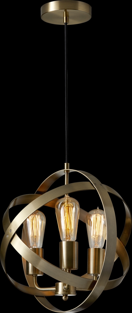 Cornish Brass Chandelier - Thumbnail - Image 1