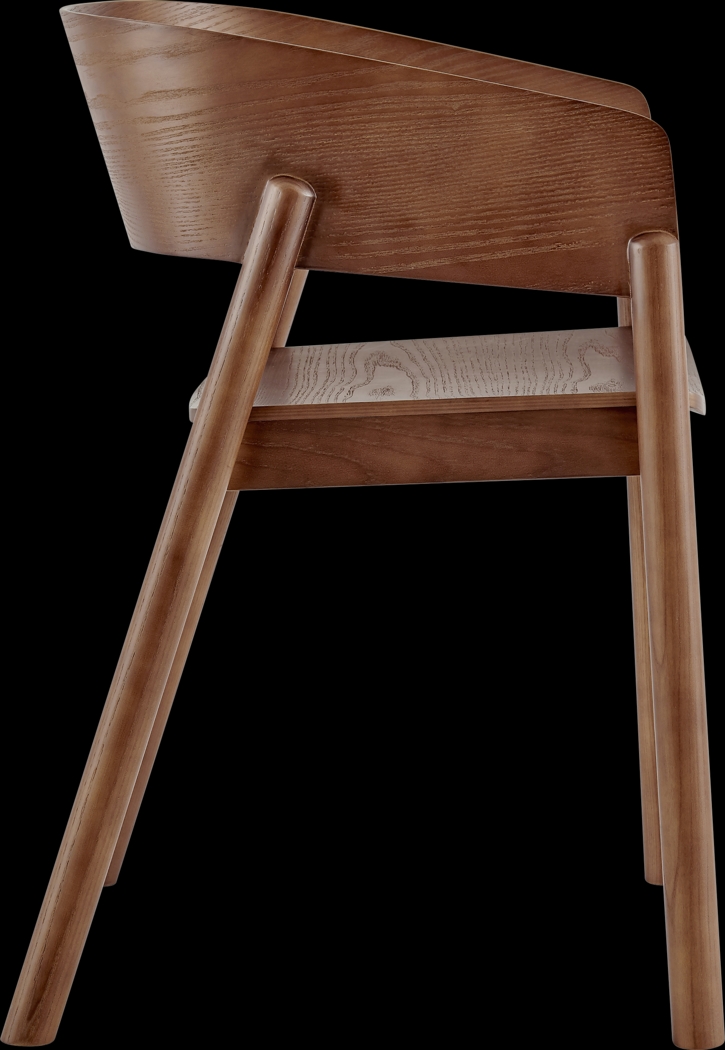 Cornudas Brown Arm Chair - Thumbnail - Image 6