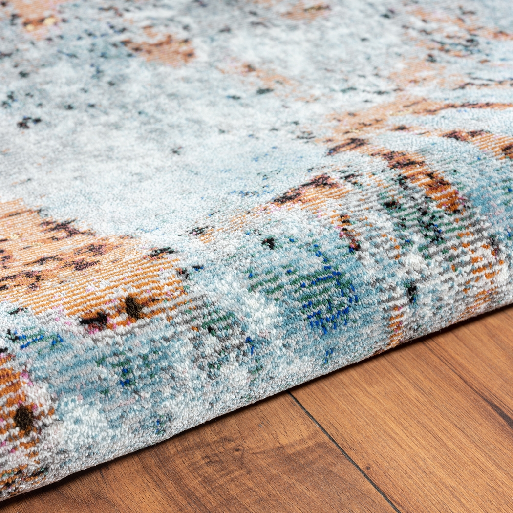 Corocam Gray/Multi 5'3 x 7'6 Rug - Thumbnail - Image 6